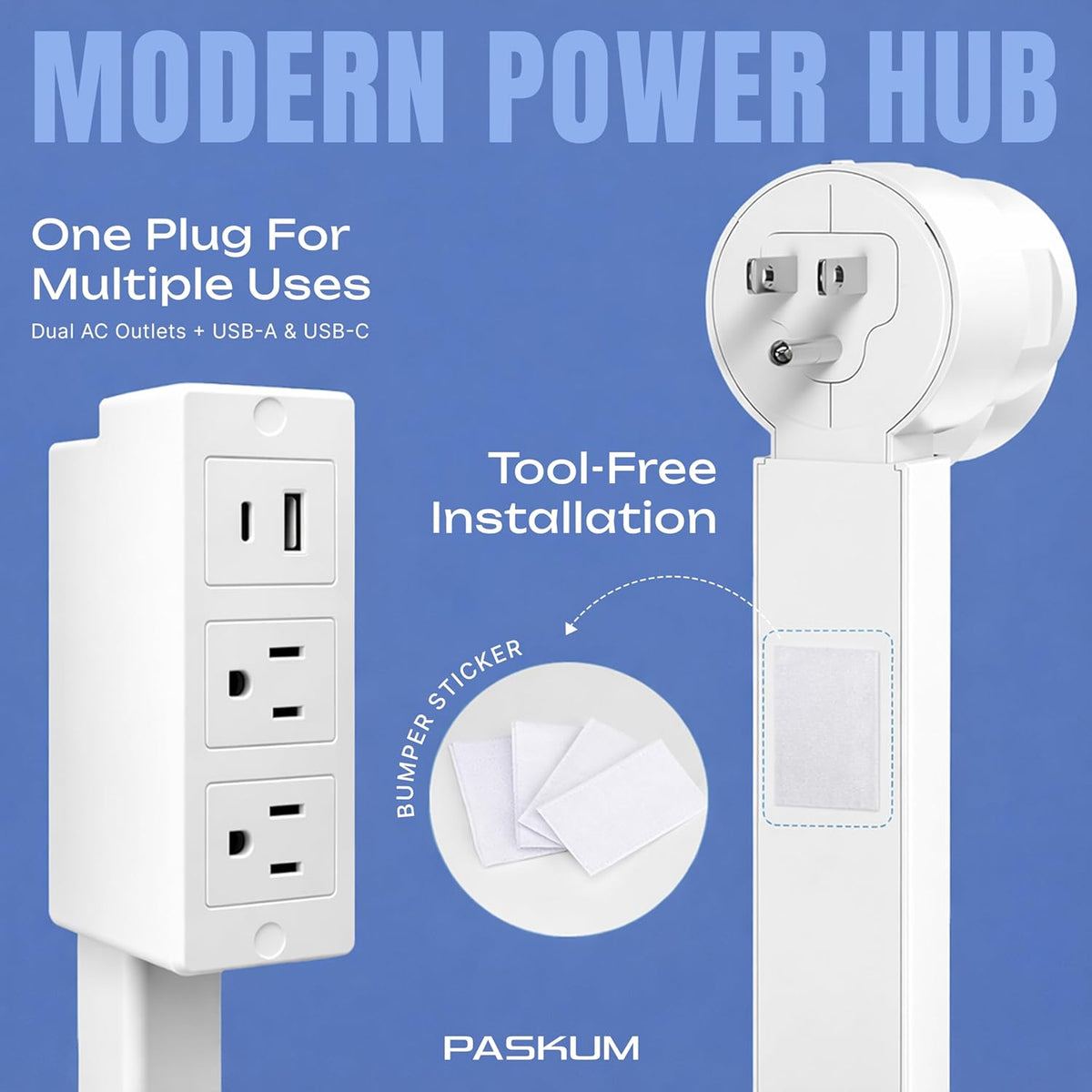 Electrical Outlet Extender Stick – Outlet Extender for Deep or Shallow Boxes, Wall Outlet Extender Solution for Home Projects, Safe and Easy Outlet Extender Installation